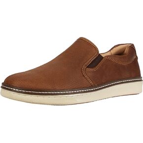 Johnston & Murphy Men’s McGuffey Skull Embossed Slip-On Shoe | Cushioned Insole | Skeletal Leather Lining