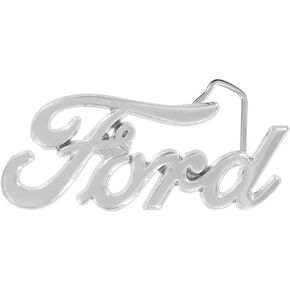 Ford script chrome plated Brass Belt Buckle