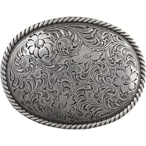 Western Small Trophy Belt Buckle in Rodeo Ranger Style