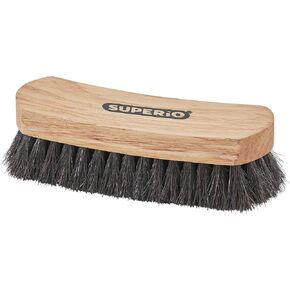 Hat Brush Horsehair Felt Hat Cleaner, Horse Hair Brush for Baseball Cap, Cowboy Hats, Shoes, and Clothes Brush, Soft Bristles Wooden Cleaning Brush, Durable Dust and Lint Remover, 2 Pack - Superio