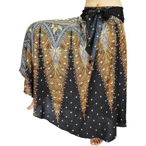 Women Long Bohemian Maxi Skirts Midi Dress US Size 0-16