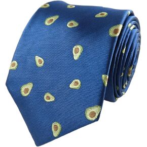 Avocado Necktie - Men's Avocado Necktie - Avocado Tie - Avocado gift - Avocado Necktie for Men