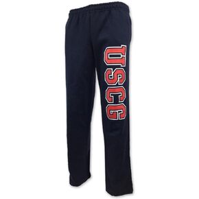 Armed Forces Gear USCG Bold Block Sweatpants (Navy)