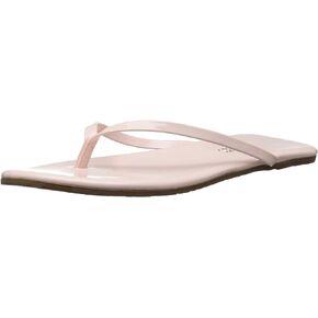 TKEES Women's Glosses Flip Flop, Whipped Cream
