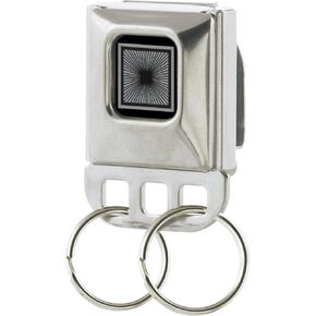 Buckle-Down Keychain, Seatbelt Buckle Keyholder, Starburst