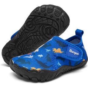 Racqua Toddler Boys Girls Water Shoes Slip-On Quick Dry Aqua Kids Shoes Lightweight Breathable Swim Shoes(Toddler/Little Kid)