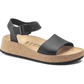 Birkenstock Women's Ankle Strap Sierra Black Oil LTR N