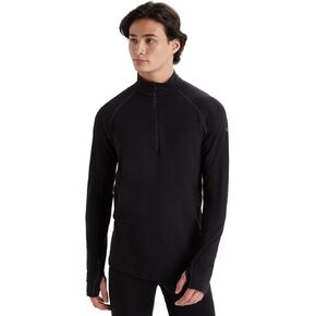 طبقة قاعدة من صوف ميرينو 200 Zone للرجال من Icebreaker Merino بأكمام طويلة ونصف سحاب in Kuwait