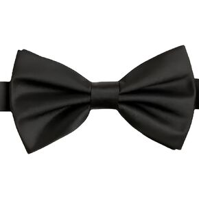 ZEYMINER Men Satin Bow Tie, Formal Tuxedo Suit Bowtie, Wedding Bow Tie, Children,Baby Boys & for Adults Adjustable Bowtie