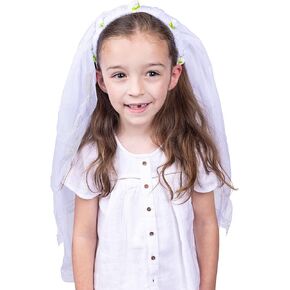 Dress Up America Bride Veil For Little Girls - Bridal Costume Accessory Perfect For Dress-Up and Princess Role-Play