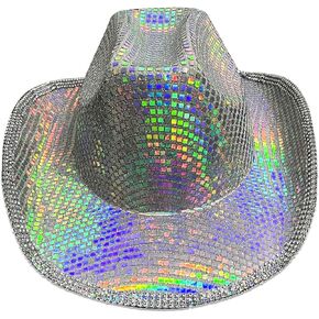 ديسكو قبعة رعاة البقر للنساء ديسكو الكرة قبعة رعاة البقر ديسكو راعية البقر قبعة المرأة بريق الفضاء قبعة رعاة البقر سباركلي قبعة رعاة البقر الترتر ديسكو قبعة ديسكو الكرة قبعة للنساء الفتيات راعية البقر زي الملحقات in Kuwait