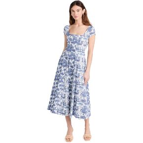 STAUD Women's Short Sleeve Wells Dress