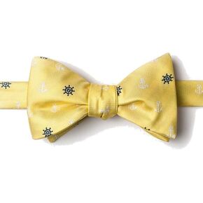 Men's Nautical Anchors & Ships Wheels Butterfly Bow Tie Neckwear