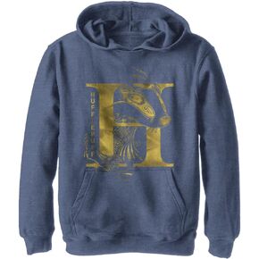 Harry Potter Kids Deathly Hallows Hufflepuff Youth Pullover Hoodie