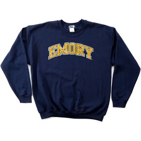 سويت شيرت بفتحة رقبة مستديرة من NCAA Emory Eagles 50/50 مختلط بوزن 226.7 جم in Kuwait