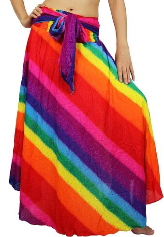 Women Long Bohemian Maxi Skirts Midi Dress US Size 0-16 in Saudi Arabia