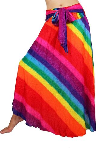 Women Long Bohemian Maxi Skirts Midi Dress US Size 0-16 in Saudi Arabia