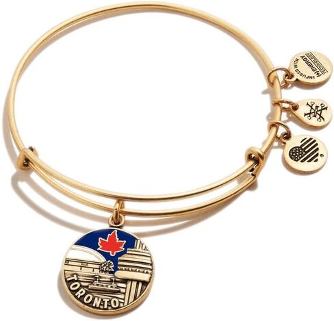 ALEX AND ANI Women's Toronto Bracelets Bangle, Rafaelian Gold, Expandable in Saudi Arabia
