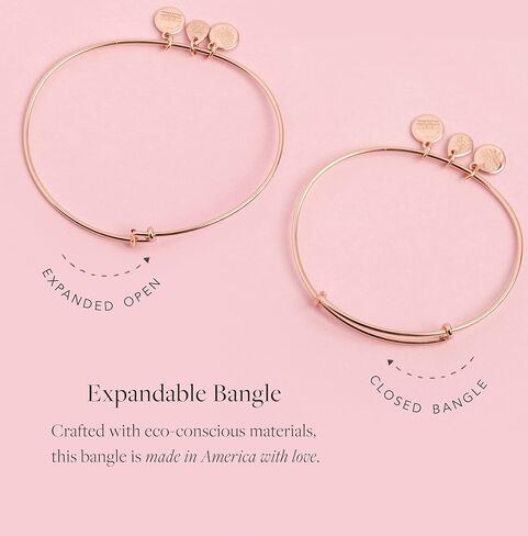 ALEX AND ANI Women's Toronto Bracelets Bangle, Rafaelian Gold, Expandable in Saudi Arabia