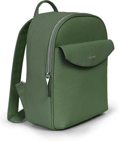 مات اند نات حقائب يد نباتية، حقيبة ظهر هارلم، عشبي (اخضر) - محافظ وحقائب مصممة، لم يتم اختبارها على الحيوانات، معاد تدويرها in Kuwait