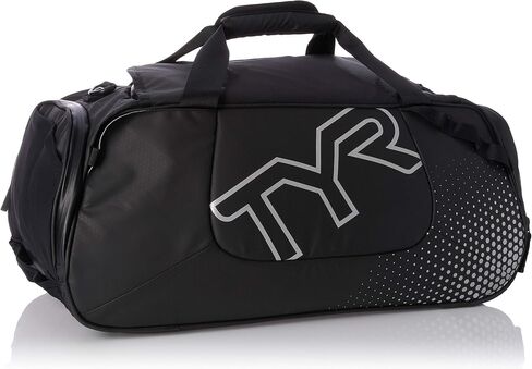 TYR Elite Team Gym Duffle, Black, NA in Saudi Arabia
