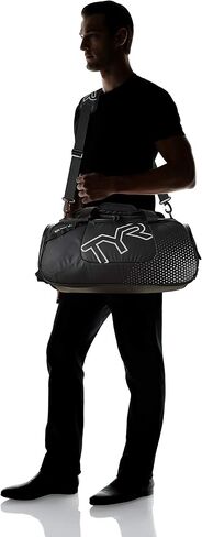 TYR Elite Team Gym Duffle, Black, NA in Saudi Arabia