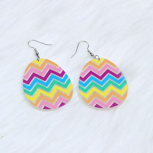 تشانغ شاين 2 أزواج من الأقراط على شكل أرنب عيد الفصح لطيف مضحك من الأكريليك على شكل أرنب متدلي أقراط متدلية للنساء والفتيات هدايا مجوهرات عيد الفصح in Kuwait