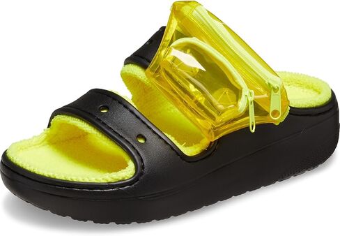 Crocs Unisex-Adult Classic Cozzzy Towel Sandals | Fuzzy Slippers Slide in Saudi Arabia