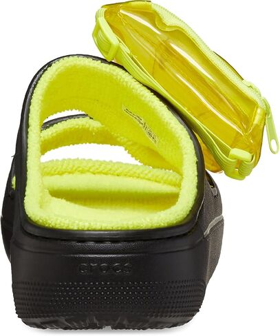 Crocs Unisex-Adult Classic Cozzzy Towel Sandals | Fuzzy Slippers Slide in Saudi Arabia