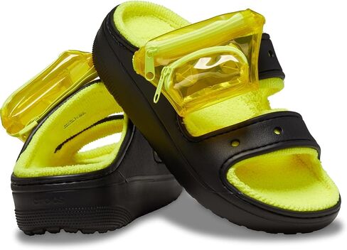 Crocs Unisex-Adult Classic Cozzzy Towel Sandals | Fuzzy Slippers Slide in Saudi Arabia
