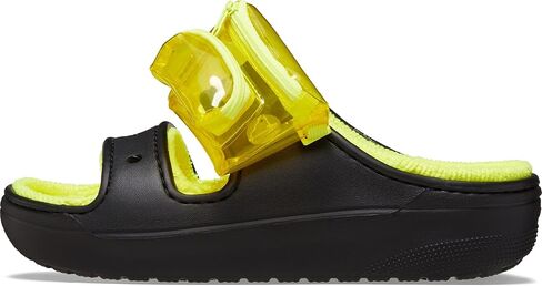 Crocs Unisex-Adult Classic Cozzzy Towel Sandals | Fuzzy Slippers Slide in Saudi Arabia