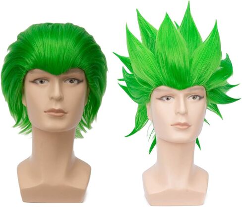 شعر مستعار عصري للرجال من بيرون مُناسب لحفلات الهالوين التنكرية - شعر مستعار اصطناعي 12 inches جريه مارل in Kuwait