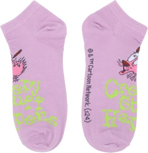 Bioworld Courage The Cowardly Dog Creepy Stuff Happens Women’s 5-Pair Ankle Socks in Saudi Arabia
