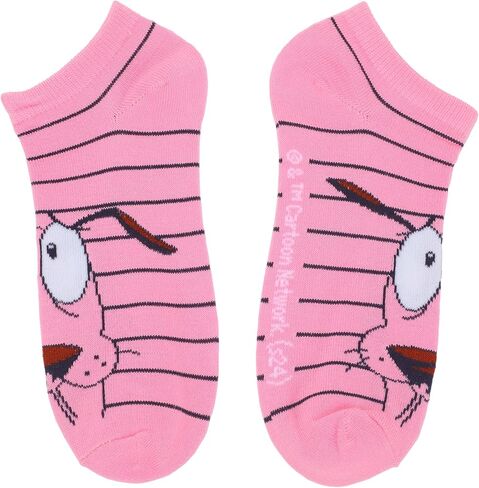 Bioworld Courage The Cowardly Dog Creepy Stuff Happens Women’s 5-Pair Ankle Socks in Saudi Arabia