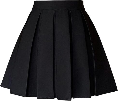 تنورة نسائية من CRIDMPU ذات ثنيات وخصر مطاطي in Saudi Arabia