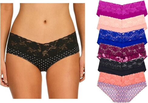 ملابس داخلية نسائية ضيقة من الألياف الدقيقة مع دانتيل من Undies.com in Kuwait