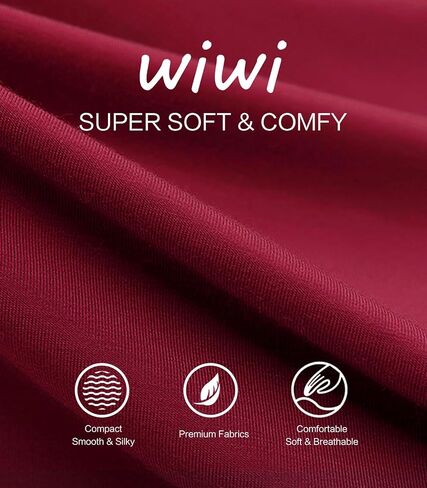 WiWi Viscose from Bamboo Pajama Bottoms Wide Leg Capri Pj Pants for Women Soft Lounge High Waist Cool Sweatpants S-XXL in Saudi Arabia