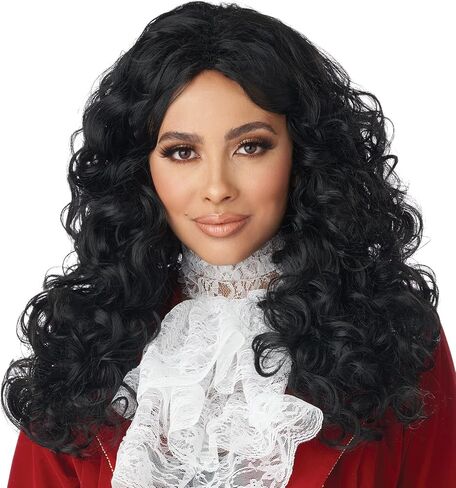 California Costumes, Captain Hook Curls Wig, Brunette in Saudi Arabia