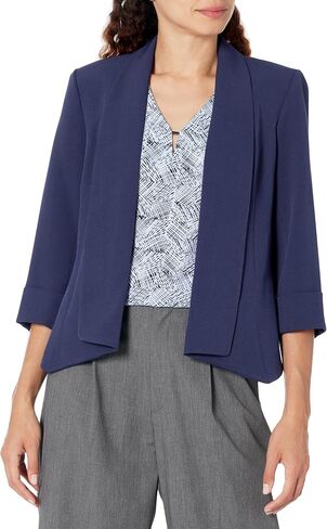 Kasper Women's Drape Neck Cardigan Jacket in Saudi Arabia