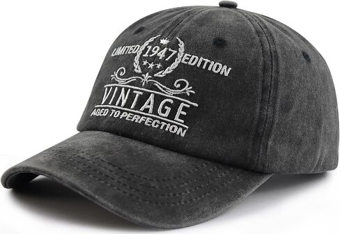 Limited Edition 1940 1941 1942 1943 1944 1945 1946 1947 1948 1949 Hat for Men Women, Funny Birthday Baseball Cap in Kuwait