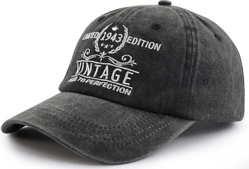 Limited Edition 1940 1941 1942 1943 1944 1945 1946 1947 1948 1949 Hat for Men Women, Funny Birthday Baseball Cap in Kuwait