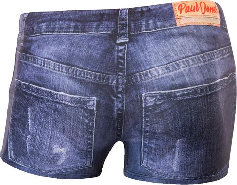 PJ PAUL JONES Men's Swim Trunks Denim Print Beach Swimwear Swimsuit Bikini Briefs in Saudi Arabia