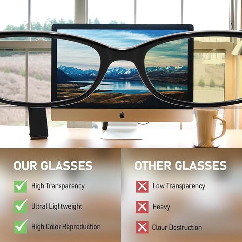 نظارات TJUTR الأنيقة المزيفة بدون وصفة طبية للنساء إطار نظارات تنكرية بحجب الضوء الأزرق Y2k in Kuwait