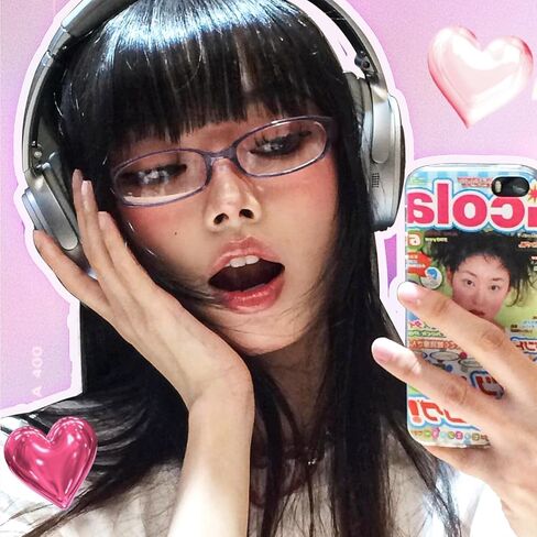 نظارات TJUTR الأنيقة المزيفة بدون وصفة طبية للنساء إطار نظارات تنكرية بحجب الضوء الأزرق Y2k in Kuwait