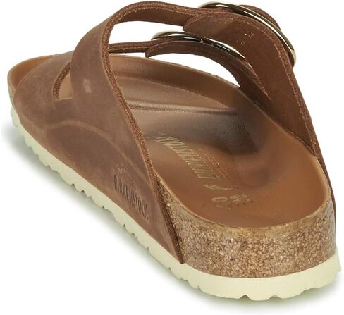 Birkenstock Women's Open Toe Sandals, Brown Cognac Hex Cognac Cognac Hex Cognac, 8.5 Narrow in Saudi Arabia