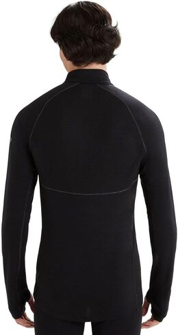 طبقة قاعدة من صوف ميرينو 200 Zone للرجال من Icebreaker Merino بأكمام طويلة ونصف سحاب in Kuwait