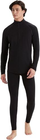 طبقة قاعدة من صوف ميرينو 200 Zone للرجال من Icebreaker Merino بأكمام طويلة ونصف سحاب in Kuwait