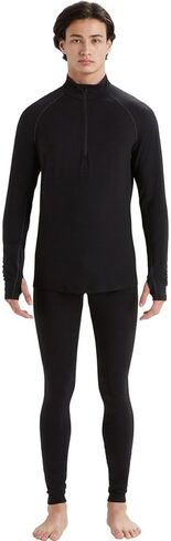 طبقة قاعدة من صوف ميرينو 200 Zone للرجال من Icebreaker Merino بأكمام طويلة ونصف سحاب in Kuwait