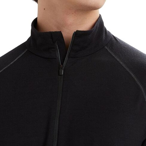 طبقة قاعدة من صوف ميرينو 200 Zone للرجال من Icebreaker Merino بأكمام طويلة ونصف سحاب in Kuwait