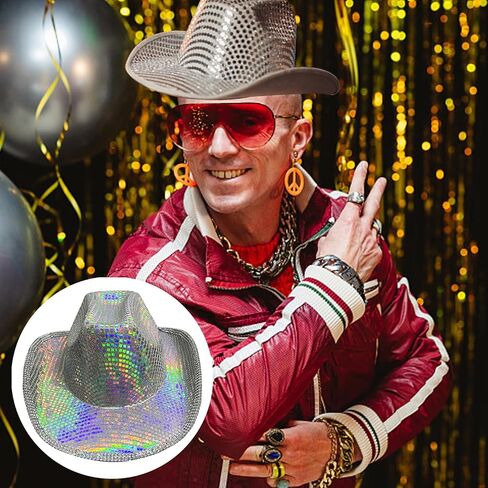 ديسكو قبعة رعاة البقر للنساء ديسكو الكرة قبعة رعاة البقر ديسكو راعية البقر قبعة المرأة بريق الفضاء قبعة رعاة البقر سباركلي قبعة رعاة البقر الترتر ديسكو قبعة ديسكو الكرة قبعة للنساء الفتيات راعية البقر زي الملحقات in Kuwait